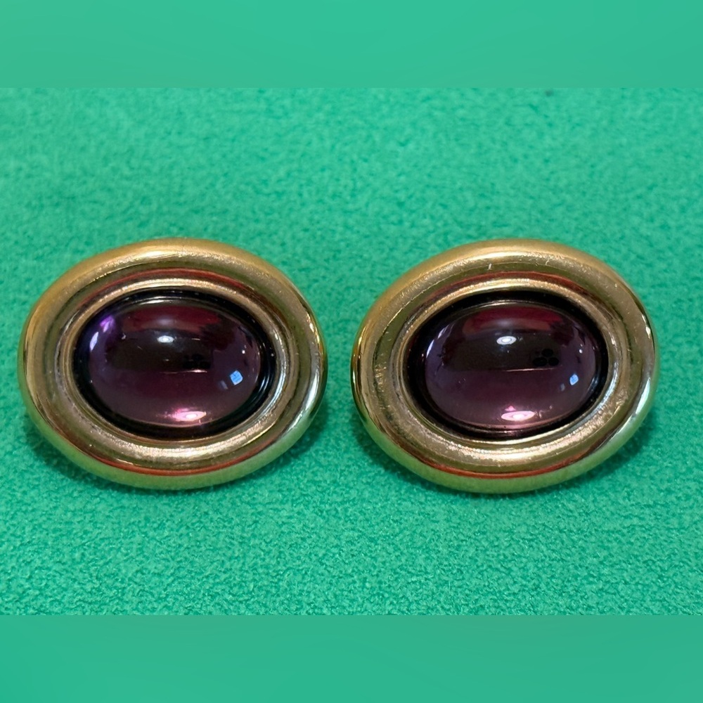 Vintage Monet for YsL Earrings